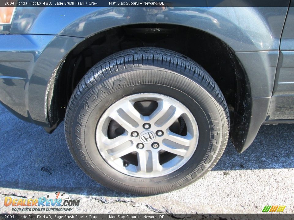 2004 Honda Pilot EX 4WD Sage Brush Pearl / Gray Photo #20