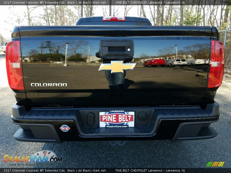 2017 Chevrolet Colorado WT Extended Cab Black / Jet Black/­Dark Ash Photo #5