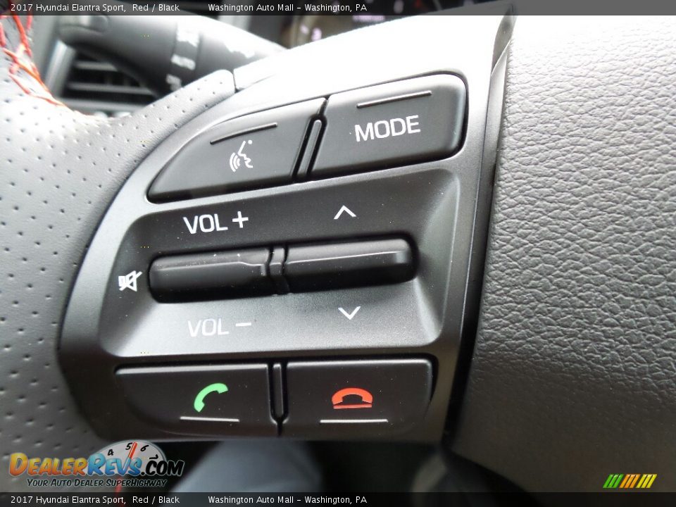 Controls of 2017 Hyundai Elantra Sport Photo #20