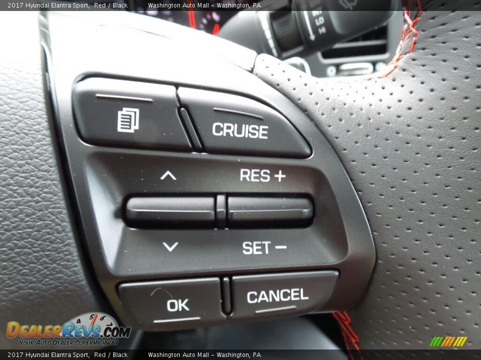 Controls of 2017 Hyundai Elantra Sport Photo #22