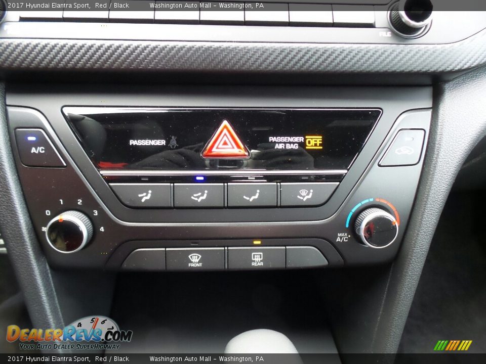 Controls of 2017 Hyundai Elantra Sport Photo #27