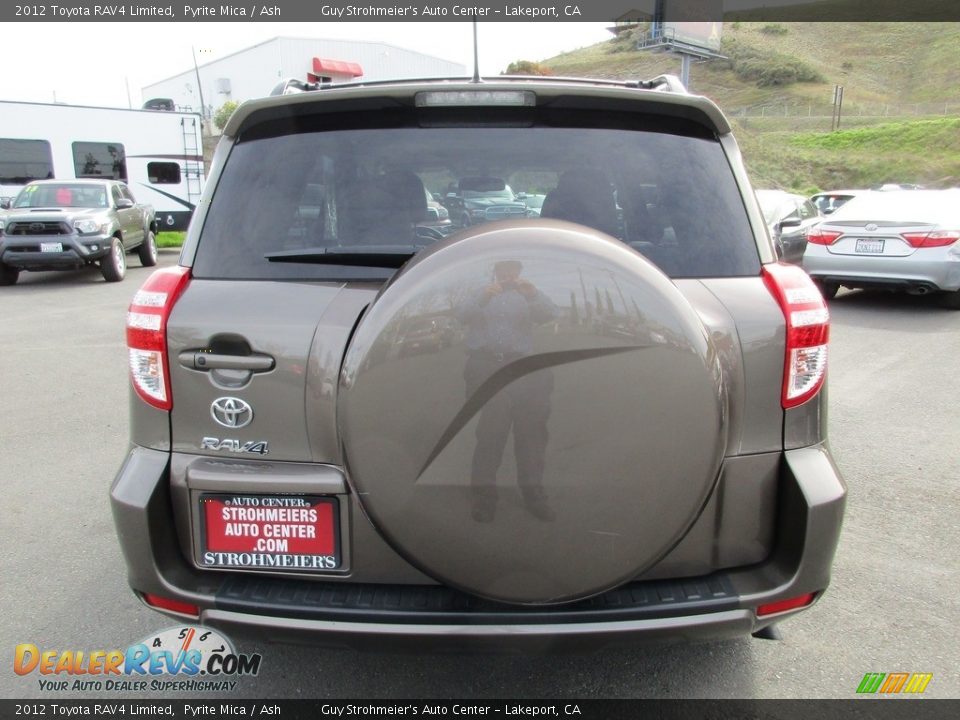 2012 Toyota RAV4 Limited Pyrite Mica / Ash Photo #6
