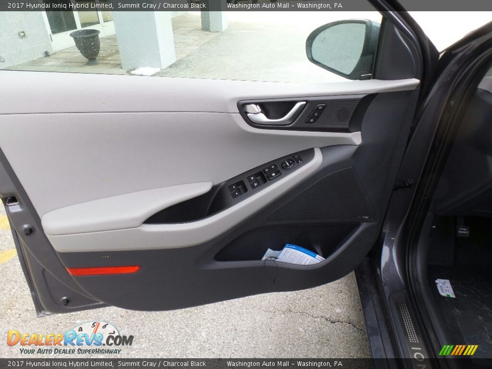 Door Panel of 2017 Hyundai Ioniq Hybrid Limited Photo #14