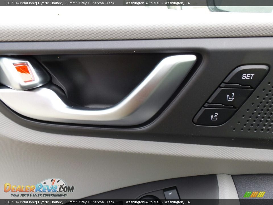 Controls of 2017 Hyundai Ioniq Hybrid Limited Photo #16