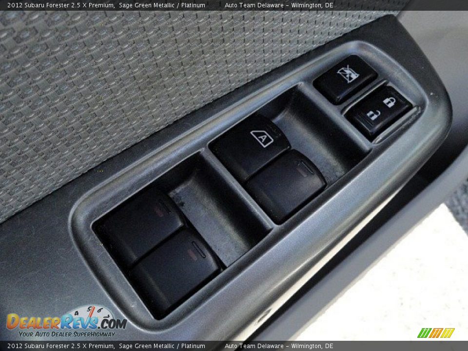 2012 Subaru Forester 2.5 X Premium Sage Green Metallic / Platinum Photo #15