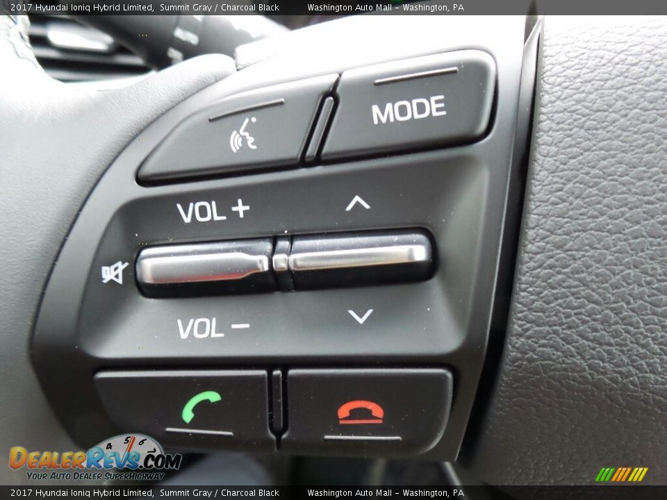 Controls of 2017 Hyundai Ioniq Hybrid Limited Photo #24