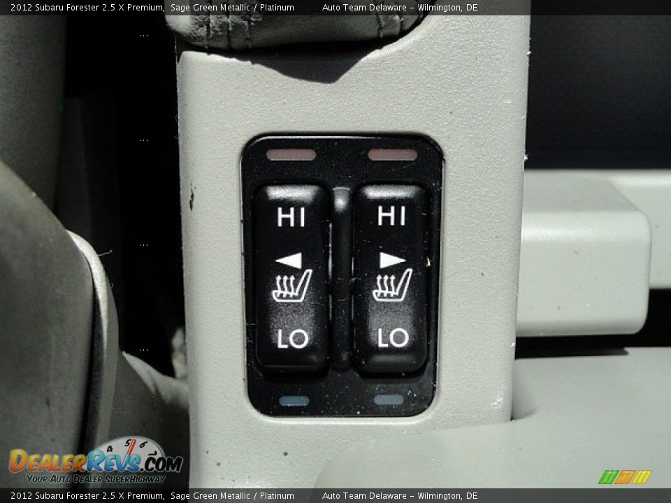 2012 Subaru Forester 2.5 X Premium Sage Green Metallic / Platinum Photo #20