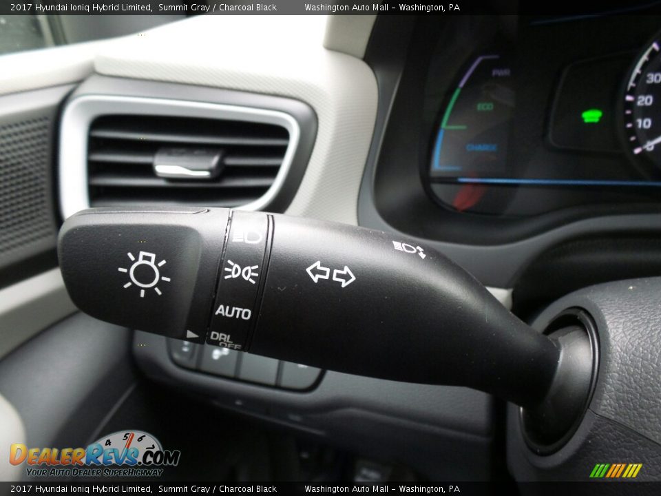 Controls of 2017 Hyundai Ioniq Hybrid Limited Photo #25