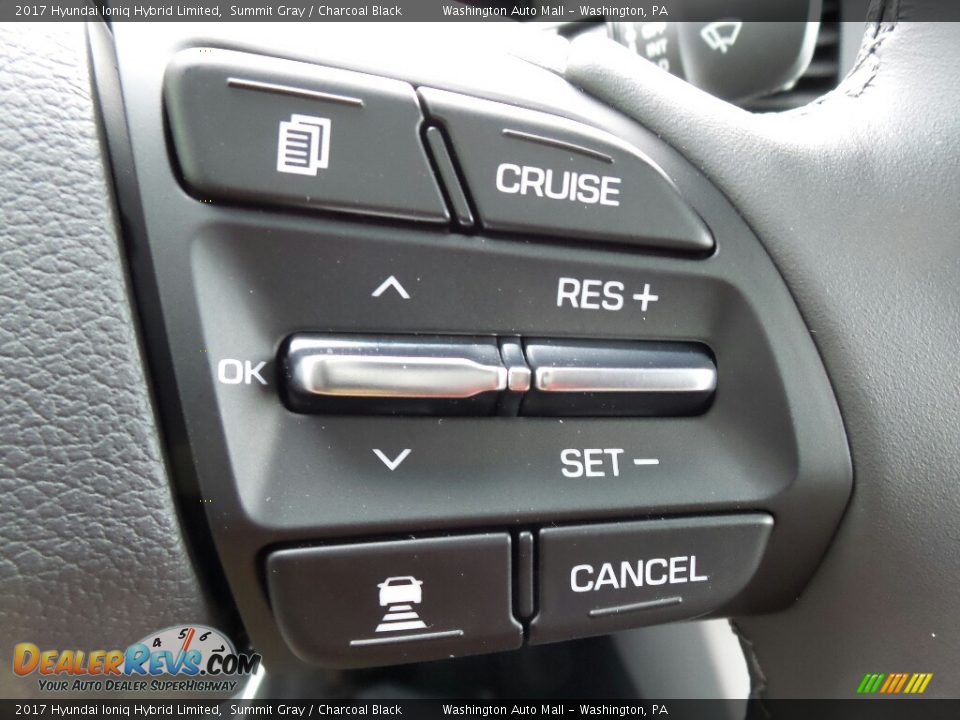 Controls of 2017 Hyundai Ioniq Hybrid Limited Photo #26