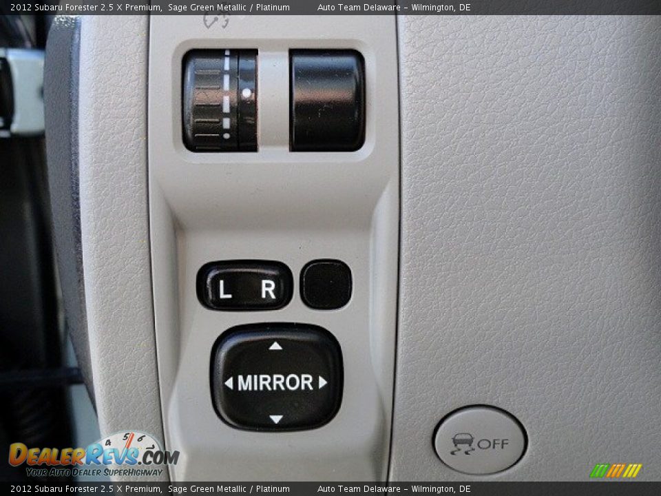 2012 Subaru Forester 2.5 X Premium Sage Green Metallic / Platinum Photo #30