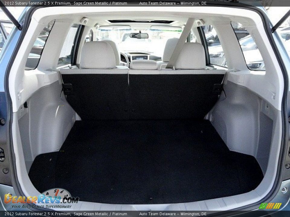 2012 Subaru Forester 2.5 X Premium Sage Green Metallic / Platinum Photo #33