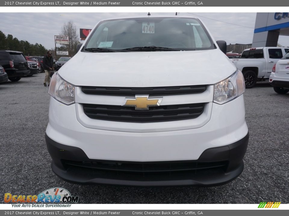 2017 Chevrolet City Express LT Designer White / Medium Pewter Photo #2