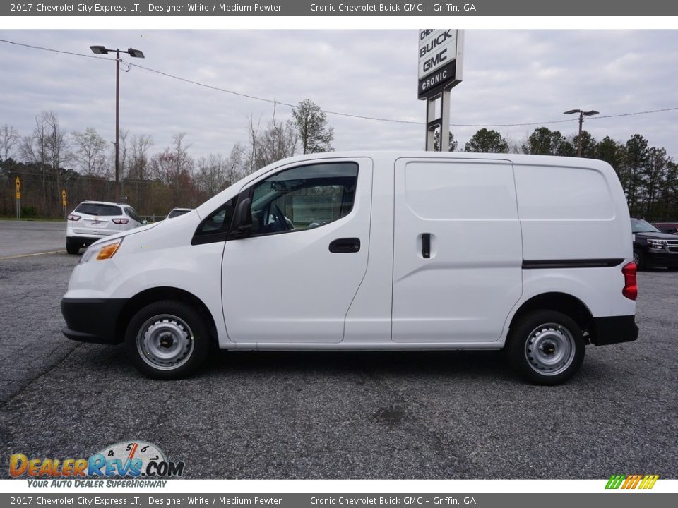 2017 Chevrolet City Express LT Designer White / Medium Pewter Photo #4