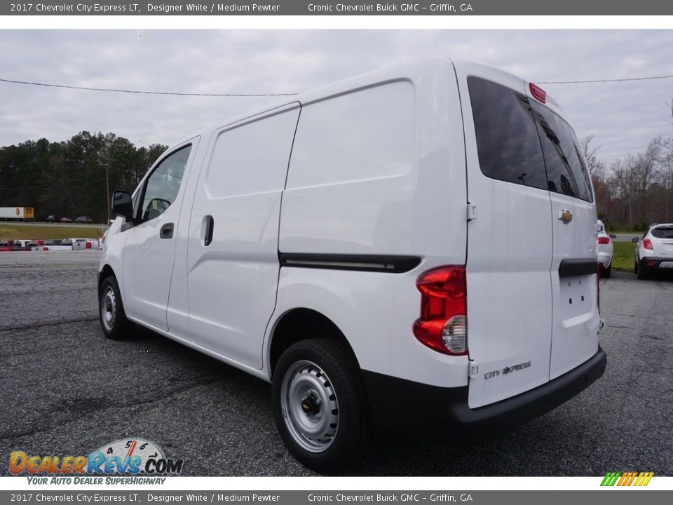 2017 Chevrolet City Express LT Designer White / Medium Pewter Photo #5
