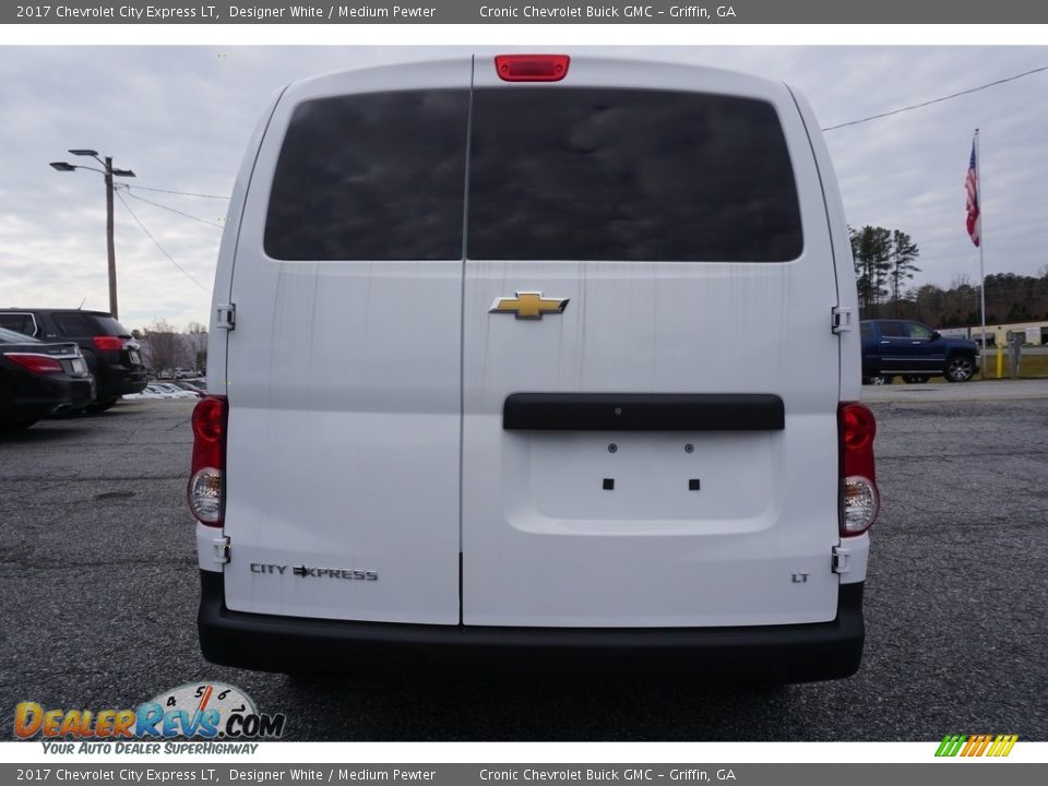 2017 Chevrolet City Express LT Designer White / Medium Pewter Photo #6