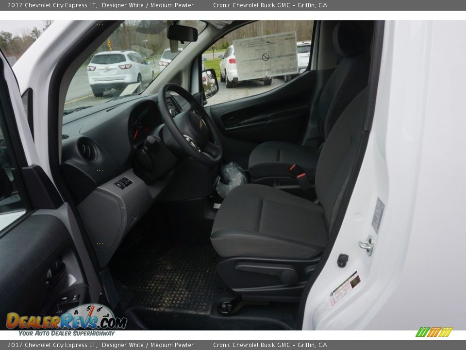 2017 Chevrolet City Express LT Designer White / Medium Pewter Photo #9