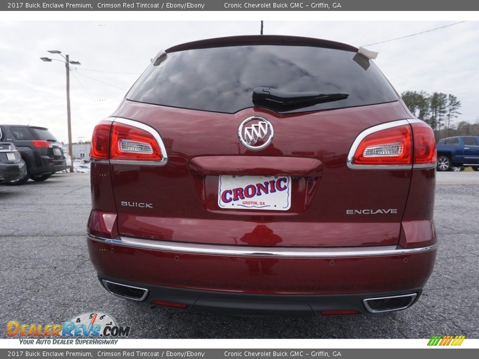 2017 Buick Enclave Premium Crimson Red Tintcoat / Ebony/Ebony Photo #6