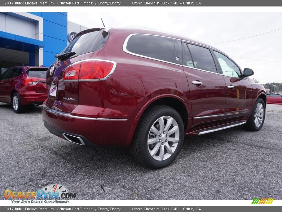 2017 Buick Enclave Premium Crimson Red Tintcoat / Ebony/Ebony Photo #7