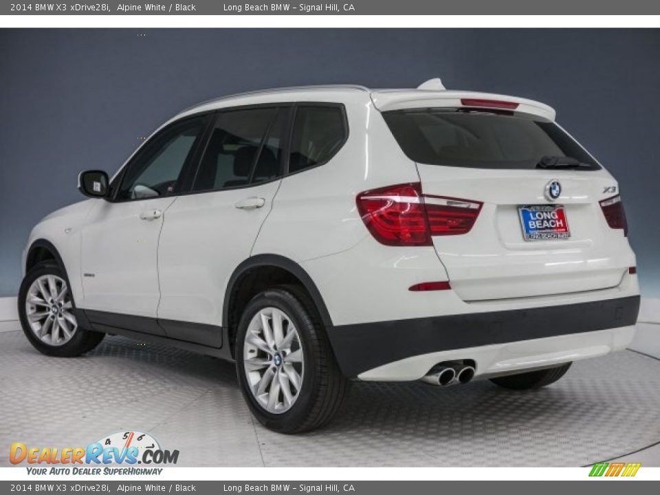 2014 BMW X3 xDrive28i Alpine White / Black Photo #10