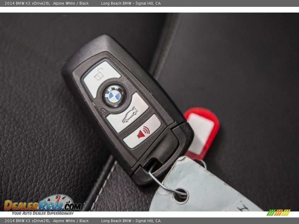 2014 BMW X3 xDrive28i Alpine White / Black Photo #11