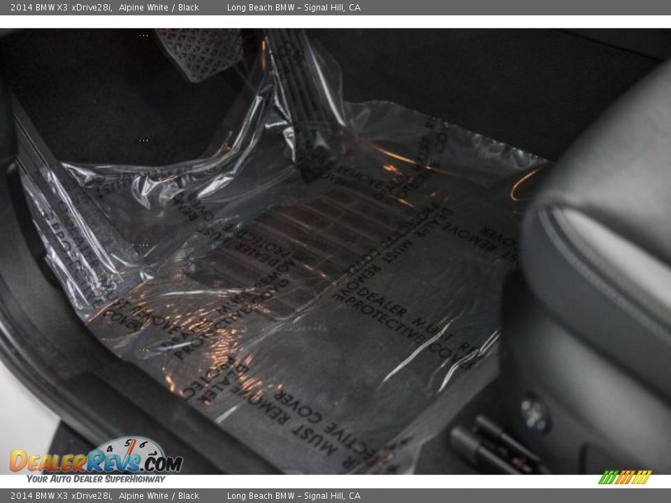2014 BMW X3 xDrive28i Alpine White / Black Photo #17