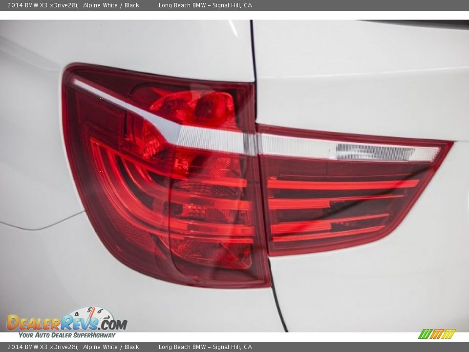 2014 BMW X3 xDrive28i Alpine White / Black Photo #20