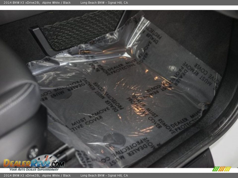 2014 BMW X3 xDrive28i Alpine White / Black Photo #22