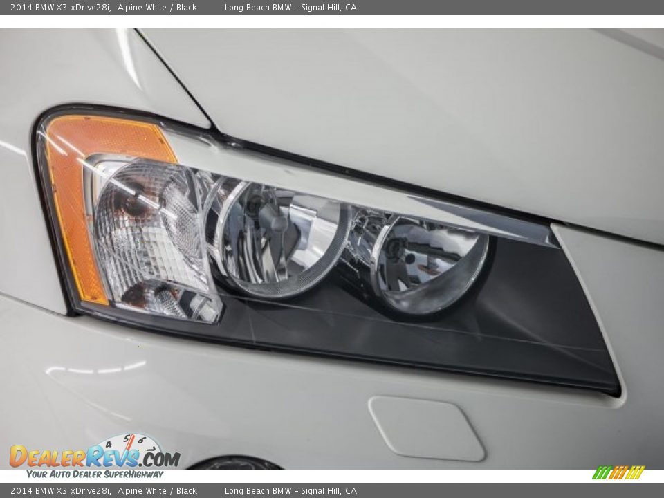 2014 BMW X3 xDrive28i Alpine White / Black Photo #25