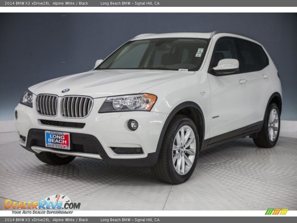 2014 BMW X3 xDrive28i Alpine White / Black Photo #30