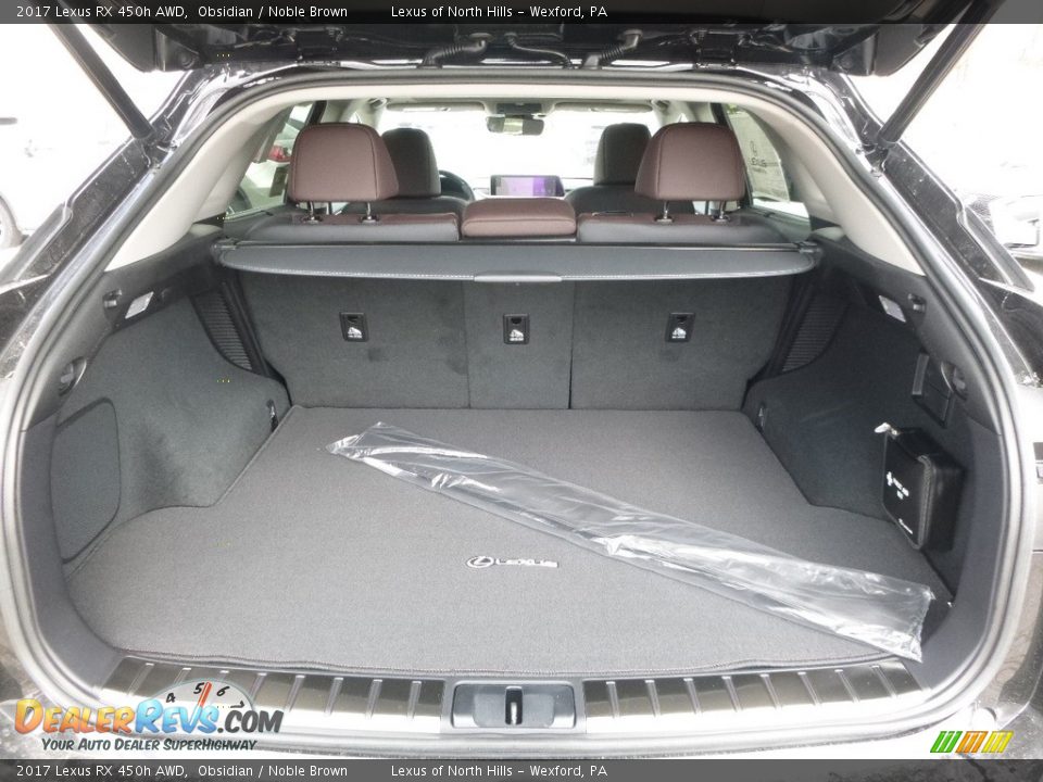 2017 Lexus RX 450h AWD Trunk Photo #7