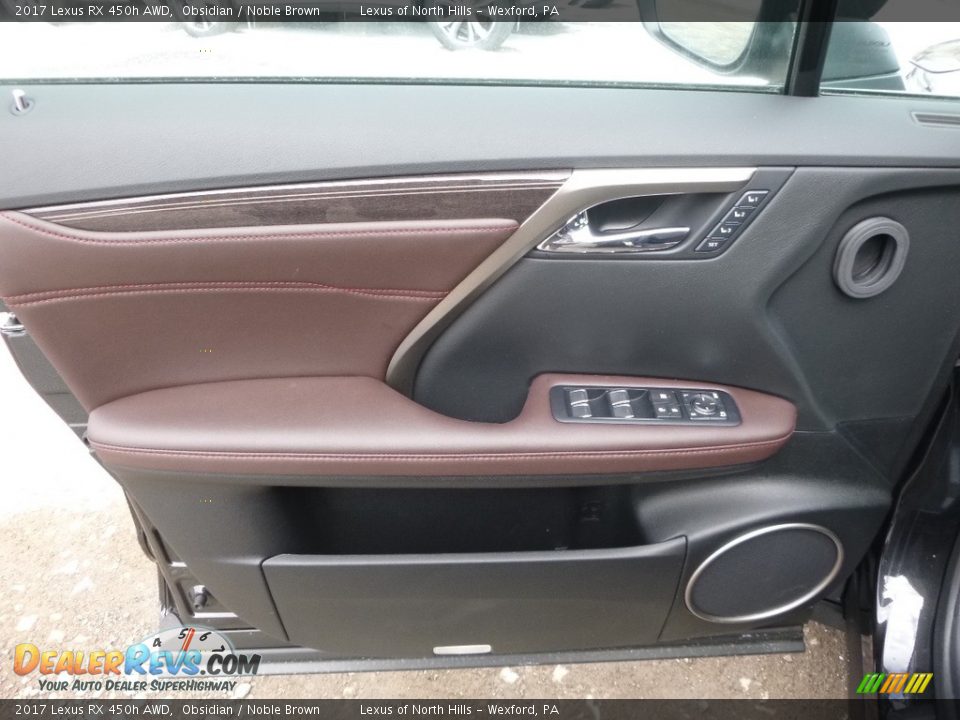 Door Panel of 2017 Lexus RX 450h AWD Photo #11