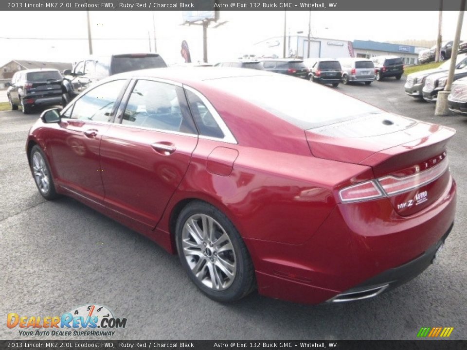 2013 Lincoln MKZ 2.0L EcoBoost FWD Ruby Red / Charcoal Black Photo #9
