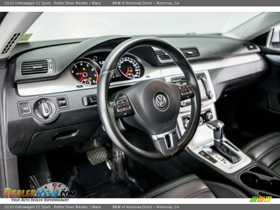 2010 Volkswagen CC Sport Reflex Silver Metallic / Black Photo #20