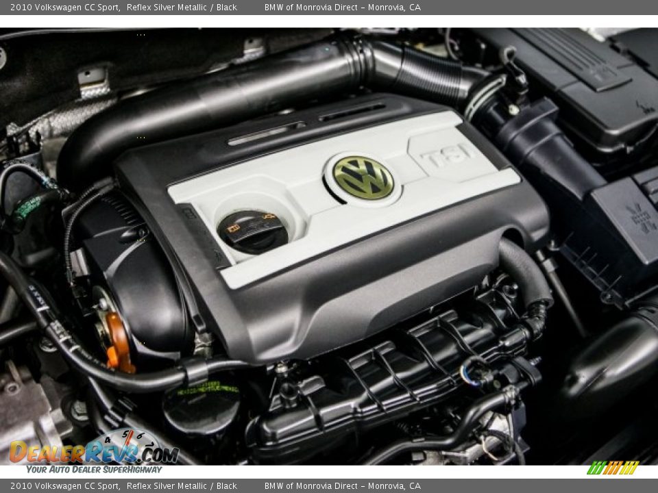 2010 Volkswagen CC Sport Reflex Silver Metallic / Black Photo #28