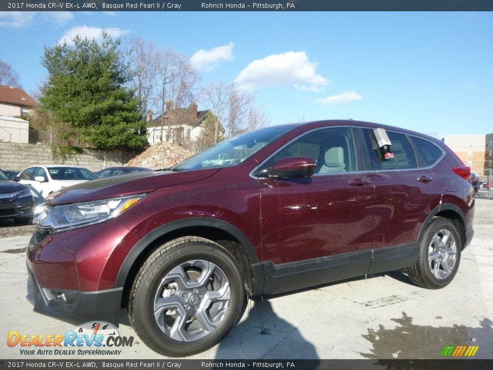 Front 3/4 View of 2017 Honda CR-V EX-L AWD Photo #4