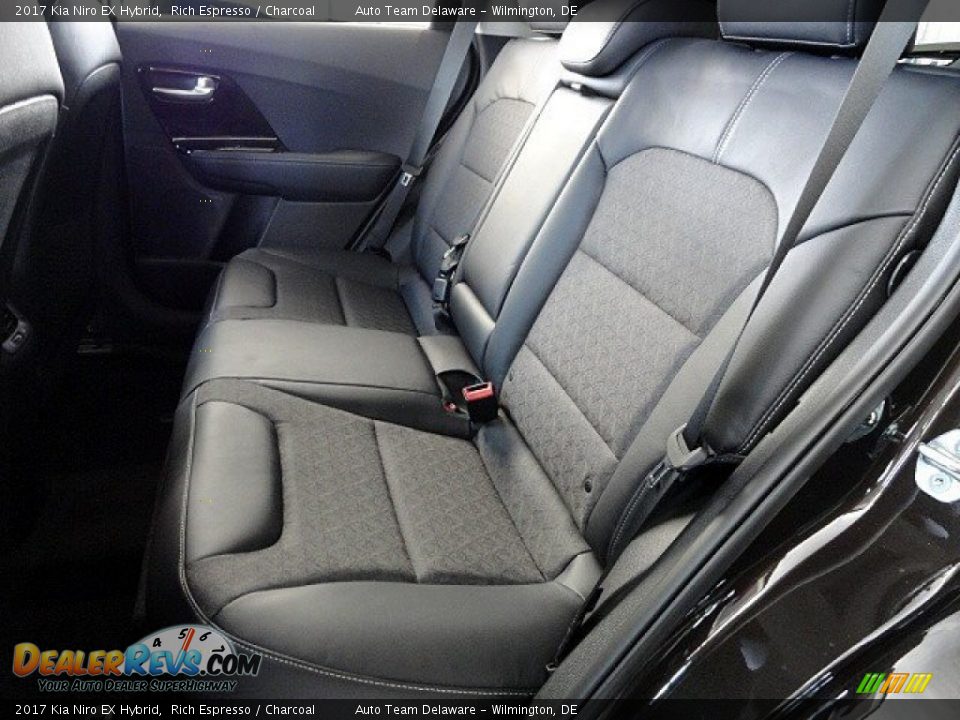 Rear Seat of 2017 Kia Niro EX Hybrid Photo #9