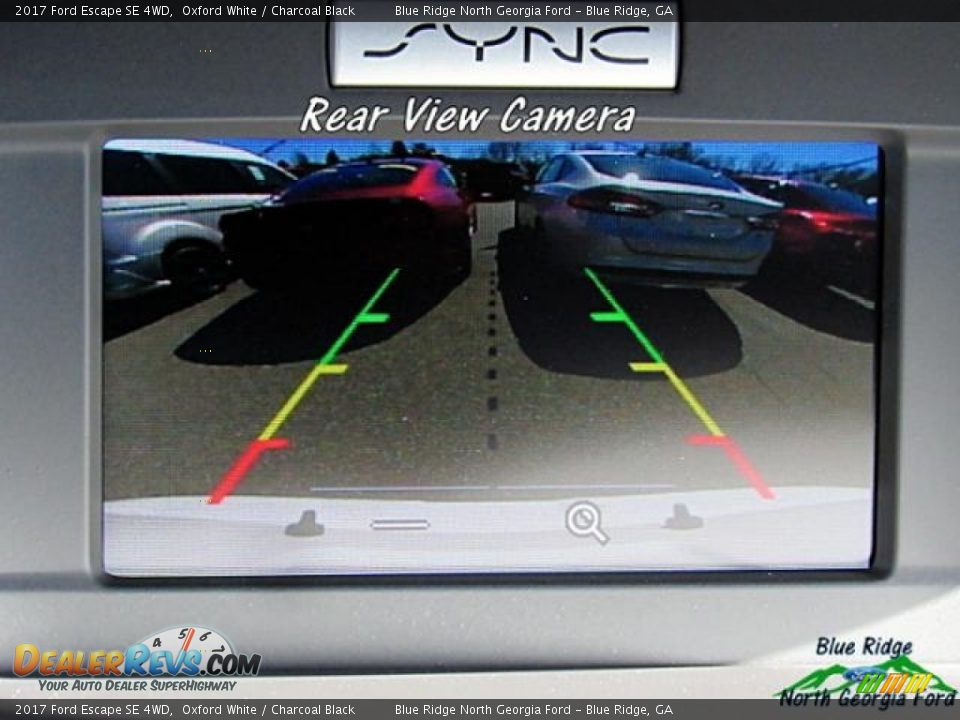 2017 Ford Escape SE 4WD Oxford White / Charcoal Black Photo #24