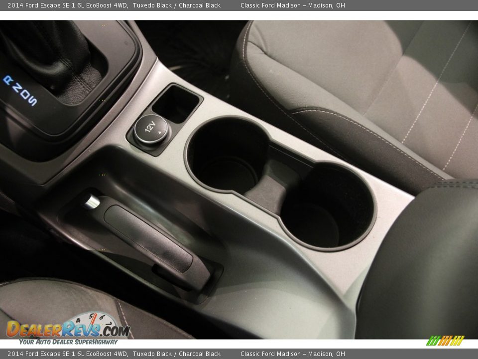 2014 Ford Escape SE 1.6L EcoBoost 4WD Tuxedo Black / Charcoal Black Photo #14