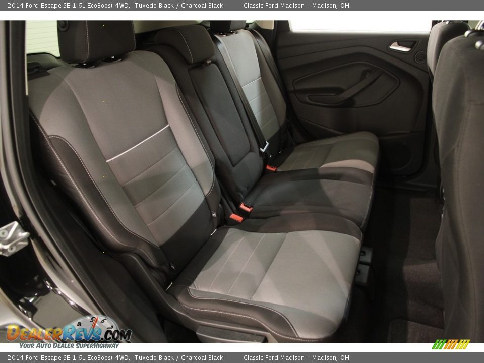 2014 Ford Escape SE 1.6L EcoBoost 4WD Tuxedo Black / Charcoal Black Photo #16