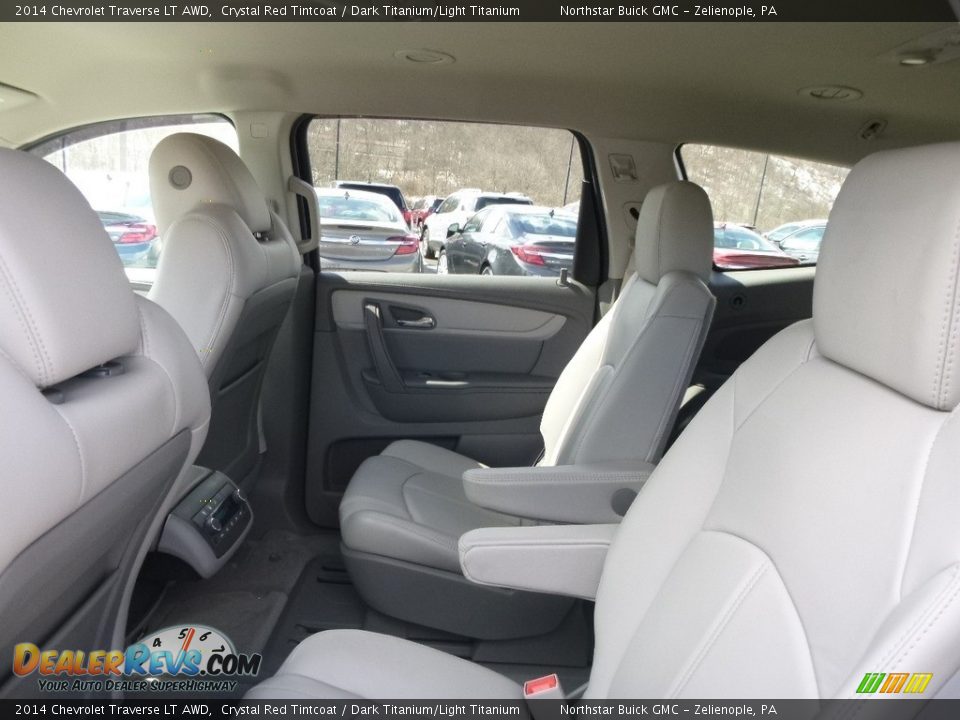 Rear Seat of 2014 Chevrolet Traverse LT AWD Photo #16