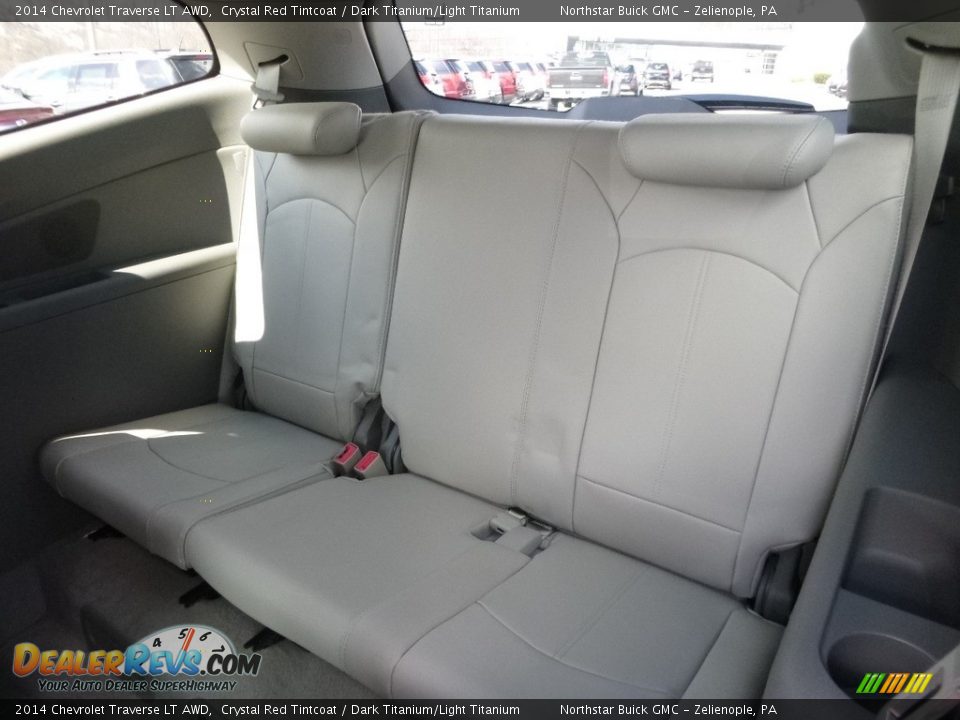 Rear Seat of 2014 Chevrolet Traverse LT AWD Photo #17