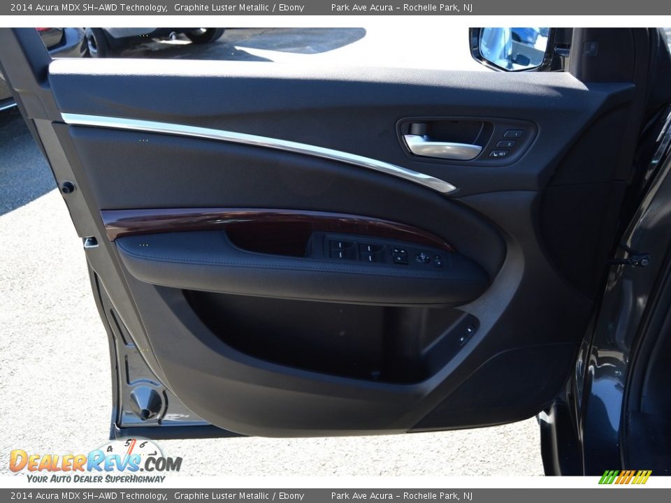 2014 Acura MDX SH-AWD Technology Graphite Luster Metallic / Ebony Photo #8
