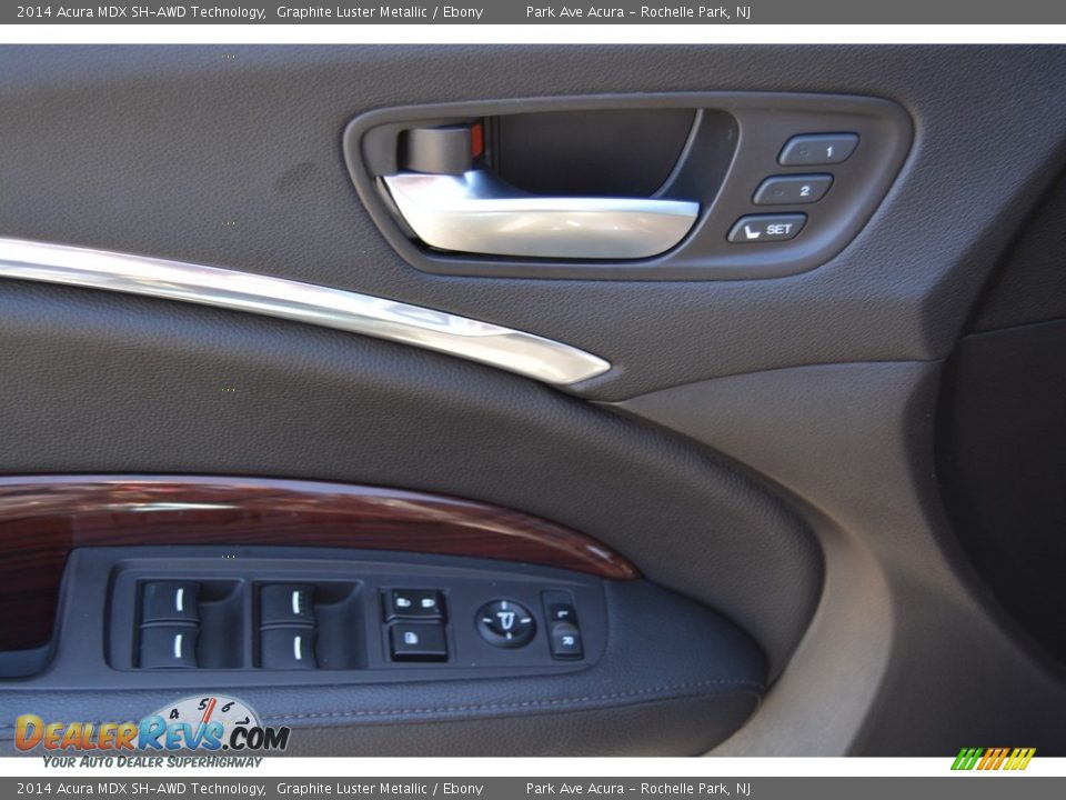 2014 Acura MDX SH-AWD Technology Graphite Luster Metallic / Ebony Photo #9
