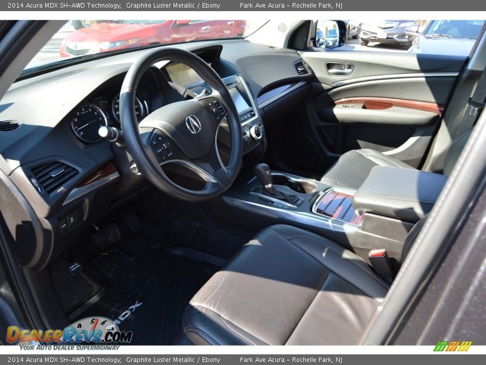 2014 Acura MDX SH-AWD Technology Graphite Luster Metallic / Ebony Photo #10