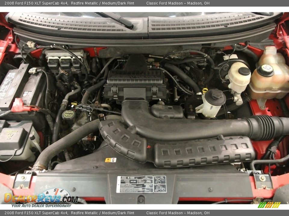 2008 Ford F150 XLT SuperCab 4x4 Redfire Metallic / Medium/Dark Flint Photo #16