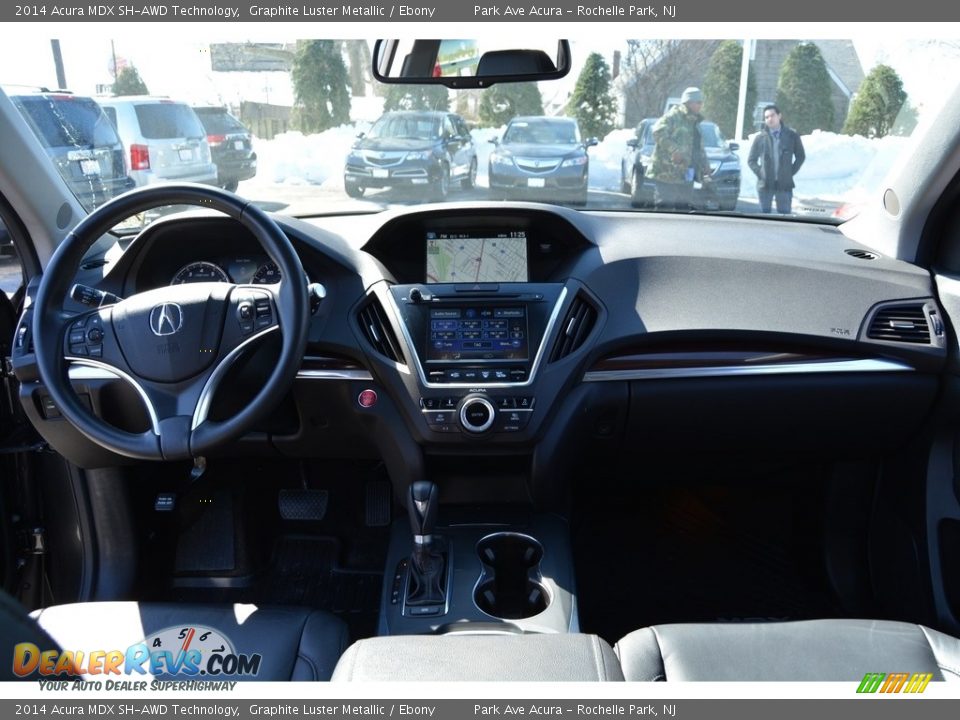 2014 Acura MDX SH-AWD Technology Graphite Luster Metallic / Ebony Photo #14
