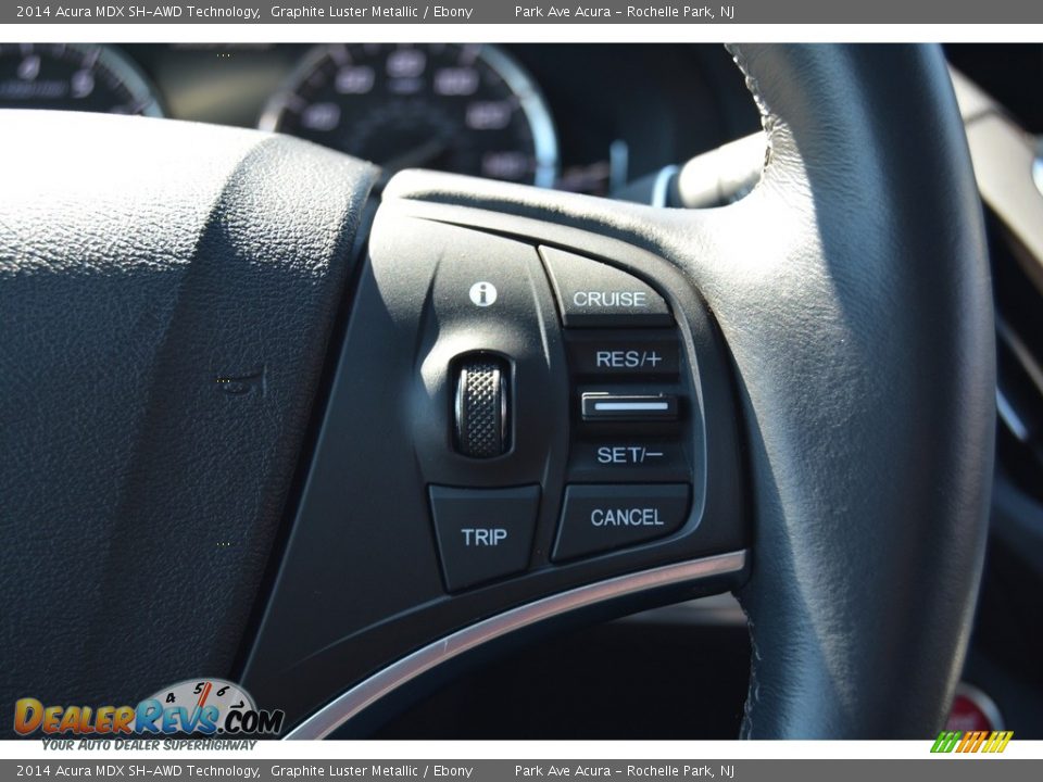 2014 Acura MDX SH-AWD Technology Graphite Luster Metallic / Ebony Photo #19