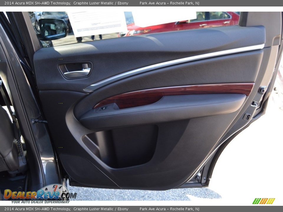 2014 Acura MDX SH-AWD Technology Graphite Luster Metallic / Ebony Photo #24