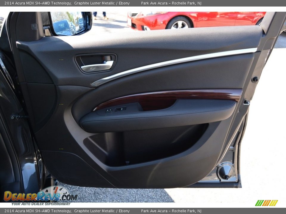 2014 Acura MDX SH-AWD Technology Graphite Luster Metallic / Ebony Photo #26