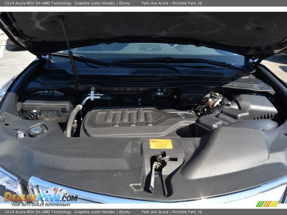 2014 Acura MDX SH-AWD Technology Graphite Luster Metallic / Ebony Photo #30